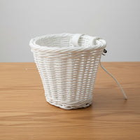 PP Woven Bike Basket Lightweight Vehicle Accessory Sturdy for Adults