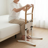 Bedside Assist Rail Fall Avoidance Freestanding Grab Bar Stable Base Assistance Bar Rail for Seniors