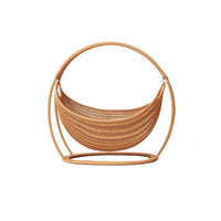 Cradle Basket Versatile Suspended Fruit Snack Basket Rustic Style