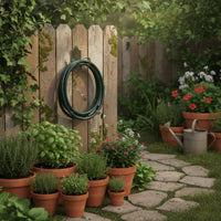 Garden Hose Hanger Easy to Install Hose Hanger Wall Mount Heavy Duty for Garage