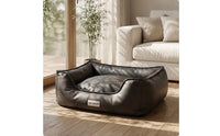Bolstered Dog Bed Cuddly Cat Sofa Bed Supportive for Dogs