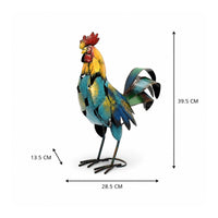 Cockerel Statue Sculpture Outdoor Cockerel Statue Chicken Yard Decor for Patio