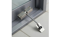 Zinc Alloy Automatic Sliding Door Closer Metal Arm Sliding Door Closer Compact Closing Device for Indoor