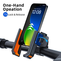 Mingcard CJ6 Golf Cart Phone Mount Bicycle Riding Shockproof Electric Motorcycle Anti-shake Navigation