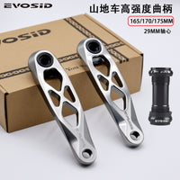 EVOSID Mountain Bike DUB Crankset 170mm Hollow Integrated Crank Arm CNC High-Strength