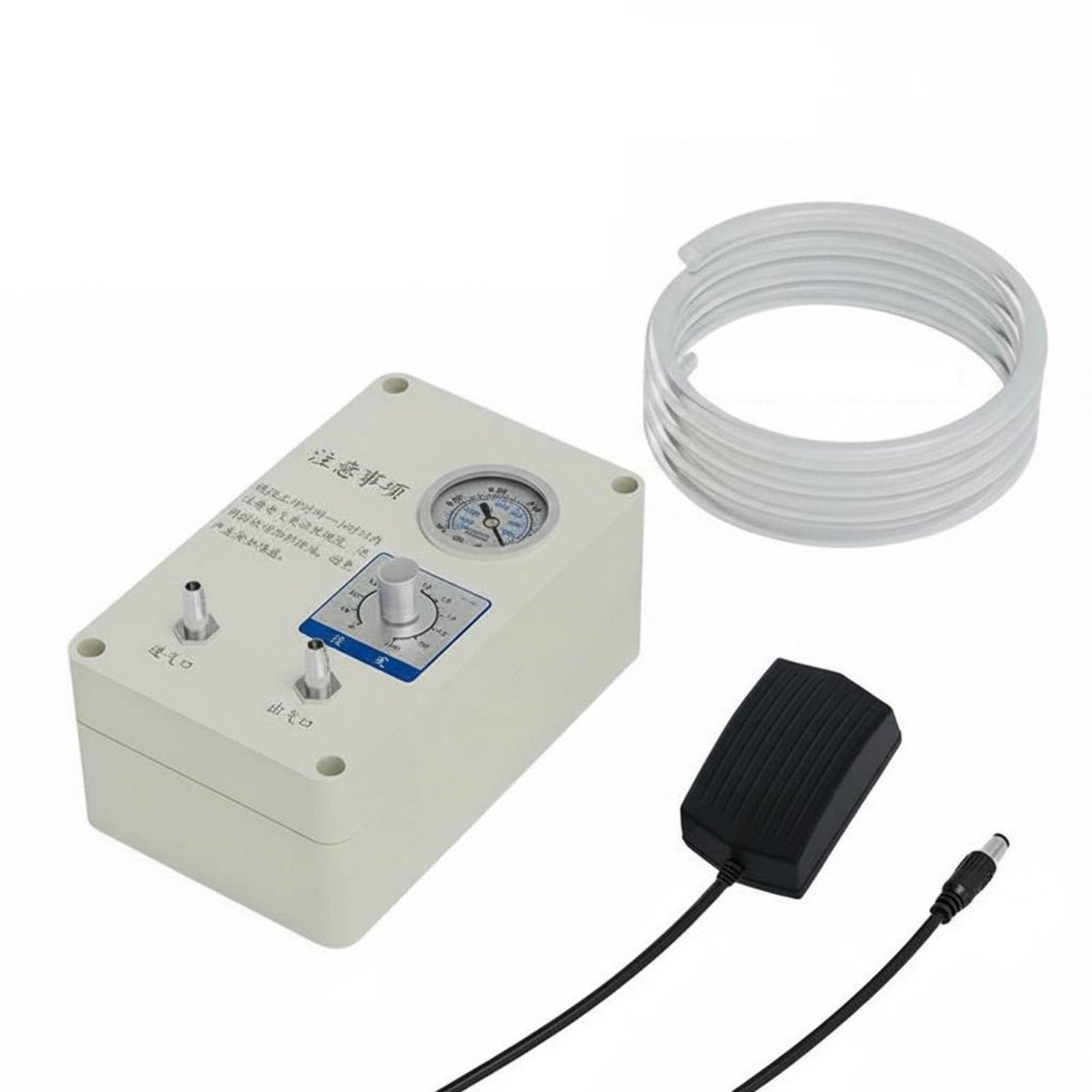 Low Noise Laboratory Filtration Pump Mini Vacuum Pump with Gauge