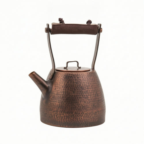 Hammered Copper Tea Kettle Copper Pot Traditional for Boiling Water