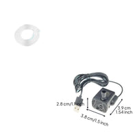 Silent adjustable aquarium pump