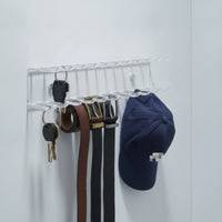 Tie and Belt Organizer Acrylic Wall Tie Rack Transparent