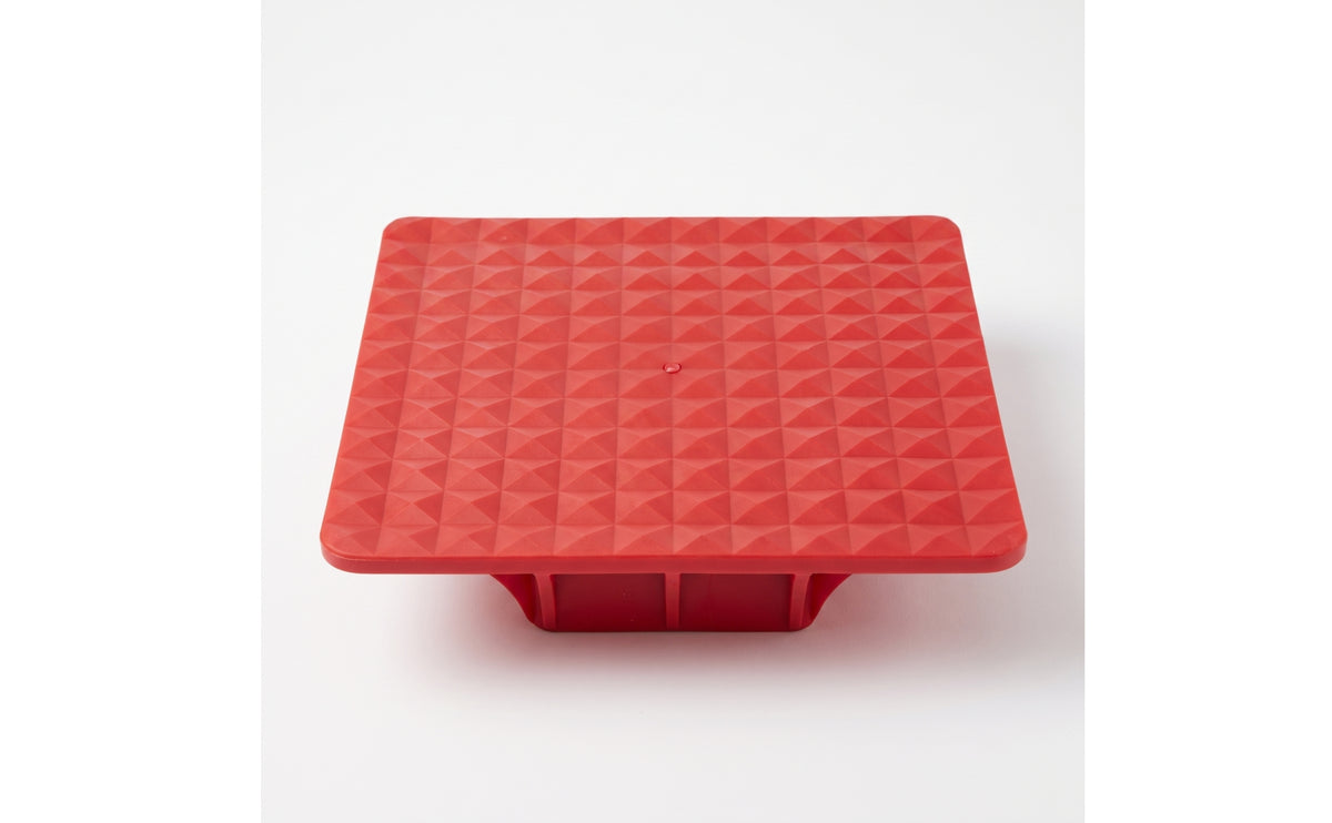 Support Base with Square Base Low-Profile Textured for Outdoor Recovery