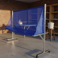 Standing Table Tennis Ball Catcher Freestanding Table Tennis Retrieval Net