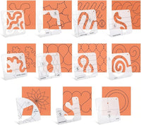 Acrylic Sewing Template Ruler Set 11 Pieces for DIY Clothing