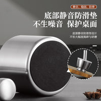 不锈钢蒜臼子捣碎磨药罐捣药捣蒜泥器手动研磨器擂钵家用研钵