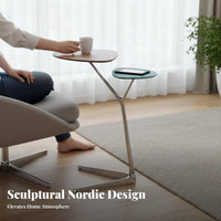 Three-Legged capsule Chair Nordic Design Single Sofa distinctive Shape for Lounge Area