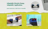 Exhaust gas analyzer pump for testing