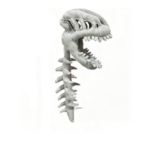 Dinosaur Skeleton Hat with Spine Soft Dinosaur Skeleton Hat Oversized Headwear for Cosplayers, Partygoers, Cosplay