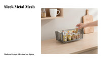 Under-Shelf slide-mount Rack Easy Installation slide-mount Wire Shelf adaptable Use