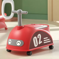 Wheeled Potty with Wheels Compact Potty Chair Built-in Training Toilet Stable for Bathroom