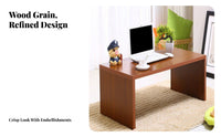 Rectangular Floor Desk Retro Look Coffee Table Low height for Bedroom, Students