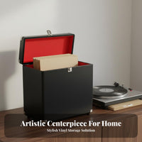 LP Album Carrying Case Large Capacity LP Album Carrying Case Soft Lining