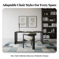 Wooden Frame rearrest Chair Light Luxury Upholstered Armchair Minimalist Design With Arms for Adults, Living Room, Restaurant