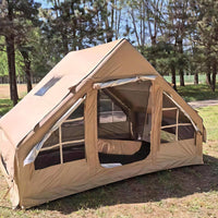 Easy Setup Inflatable Cabin Tent Spacious Inflatable Tent Self-Supporting Shelter Portable for Backyard