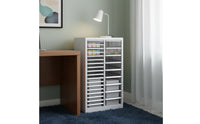 Stationery Organizer Cabinet Multi-Layer Drawer Storage Cabinet Metal Heavy Duty for Study Room