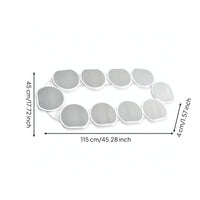 Rotating Dining Tray Oval Rotating Tray Stable for Families