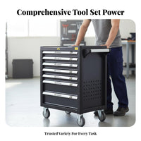 720 Pieces Automotive Repair Tool Kit Portable Heavy-Duty Mobile Tool Trolley Versatile Workshop Equipment for Repair Specialist S, Auto Technicians