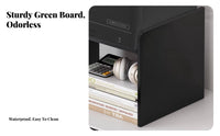 Space Saving 2-Tier Printer Stand Multi-Functional Deskupper tier Easy Assembly Storage Rack robust Duty for Students, Study Room