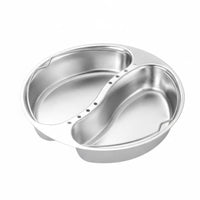 Multi-Compartment Food Steamer Detachable Handle Kitchenware