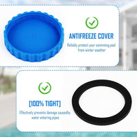 Intex Above Ground Pool Inlet Replacement Parts Kit with Closure Kit
