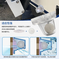 船用排水阀塞 防回流排水口盖  甲板地板排水孔透明止回阀