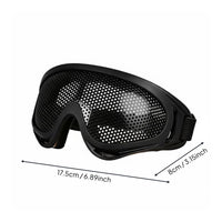 Full Face Mesh Goggles Anti-Fog Eye Guard Splashproof for Gardeners