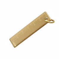 Laser Engraved Brass Ruler Copper Straightedge Vintage Design Ruler for Architects