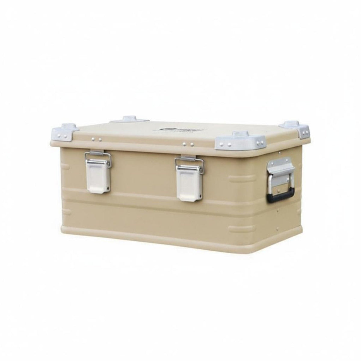 Large Capacity Aluminum Cargo Case Portable Camping Organizer Heavy Duty Storage Container Stackable Design for Outdoor Enthusiasts, Travelers, Car Owners, Road Journeys, Travel, Emergency Preparedness, Shopping