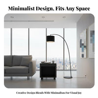 dual-level Rectangular Table Creative Frame Household Furniture Easy Assembly