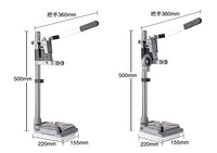 Mini Drill Press Stand with Clamp, Aluminum Cast Iron, Multi-Function