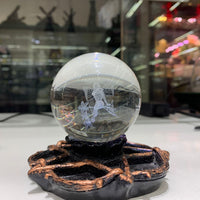 跨境货源 五芒星 树脂工艺品 球托 水晶球底座  创意居家摆件手工