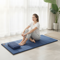 Portable Folding Sleeping Mat for Office Nap, Outdoor Rest, and Floor Sleeping - Single Person Design