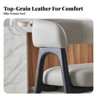 Upholstered Dining Armchair Nordic design Upholstered Wooden Armchair with Armrests Ergonomic Backrest for Hoteliers, homeowners