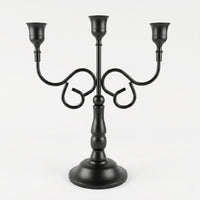 Vintage Iron Candle Holder for Wedding and Christmas Decor