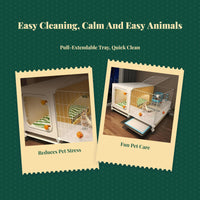 Leakproof guinea pig hutch