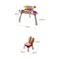 Piano Toy Early Learning Multifunction Keyboard Toy Educational Electronic Musical Activity Set for Beginners