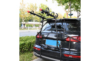 Trunk Bike Rack Strap-on Trunk-Mounted Bike Rack Padded Rear-Mount Carrier for Road Trips