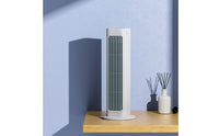 Slim Bladeless Column Fan Corded Standing Fan Quiet Easy to Clean for Home Office