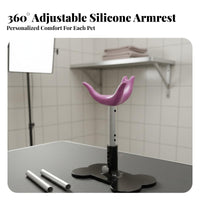 Dog Grooming Simple to Use to Use Adjustable Grooming Stand Comfortable Dog Standing Aid for Professional Groomers