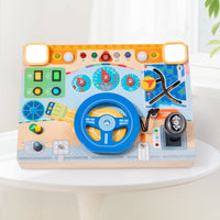 Electronic Steering Wheel Toy Screen-Non-Screen Simulation Driving Board