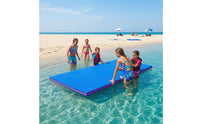 Buoyant Foam Water Floating Mat Layered Floating Mat with XPE Foam Thick Water Recreation Pad Rectangular for Families, Lakes, Pools, Beaches
