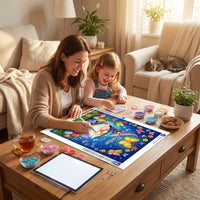 DIY 5D Diamond Painting Kit, Easter Gnome Full Drill Diamond Art, Colourful Spring Gonk with Eggs and Butterflies, Round Rhinestone Crystal Craft Picture for Adults Kids Home Wall Decor Gift